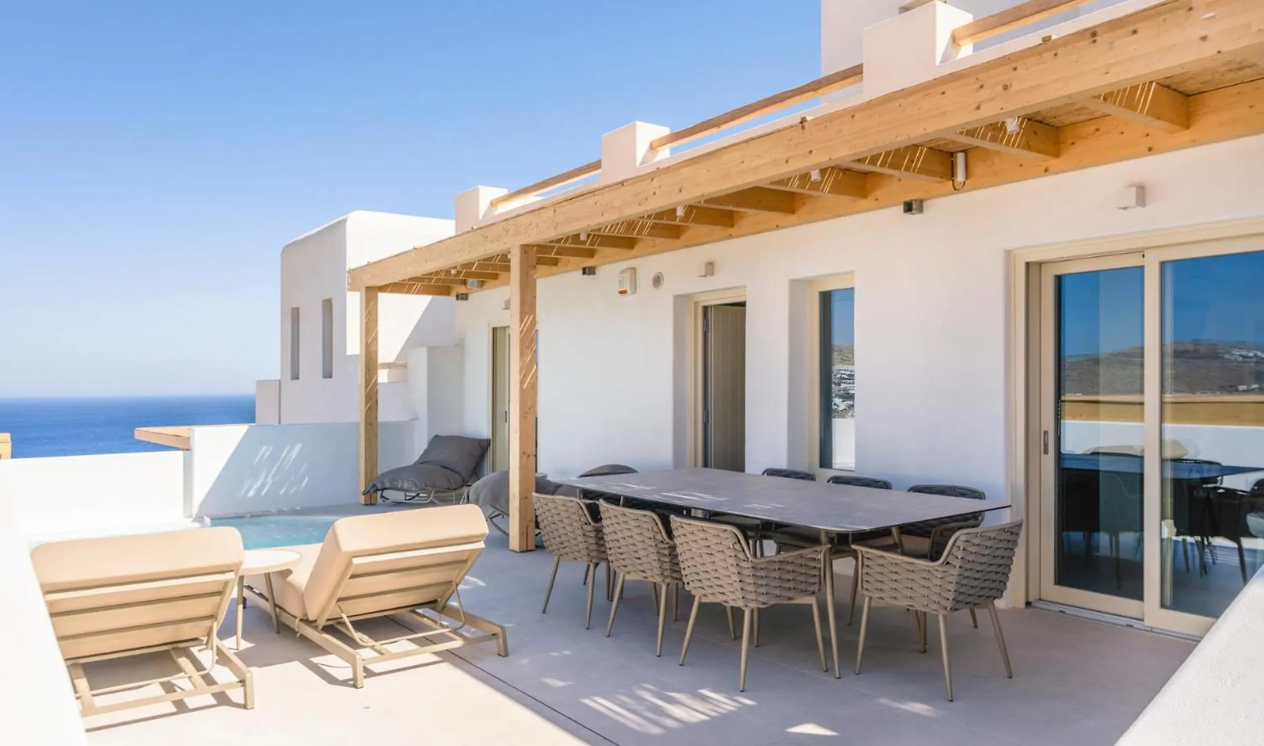 Villa Vibe B - Hot Tub - Mg Villas Mykonos Town