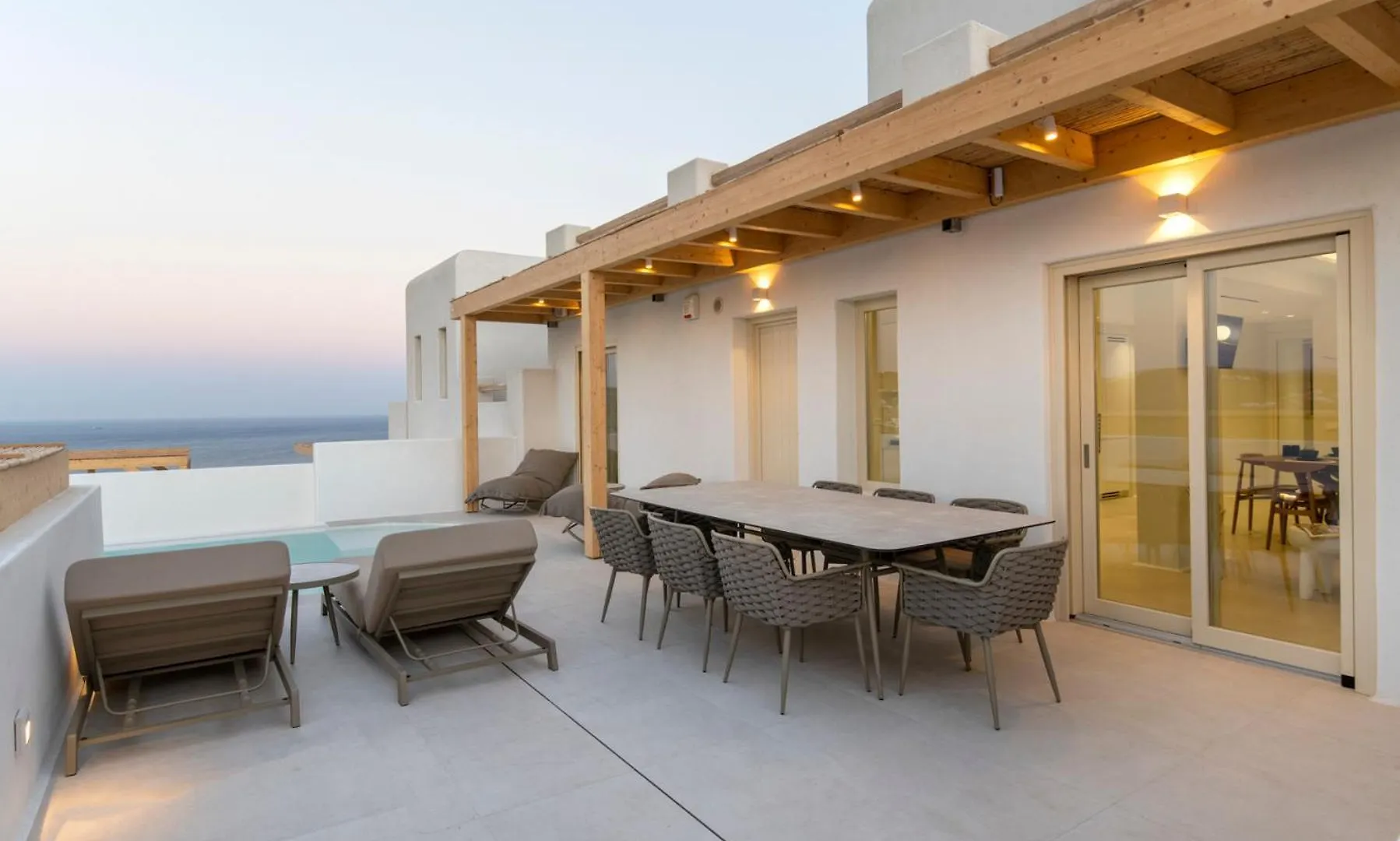 Villa Vibe B - Hot Tub - Mg Villas Mykonos Town